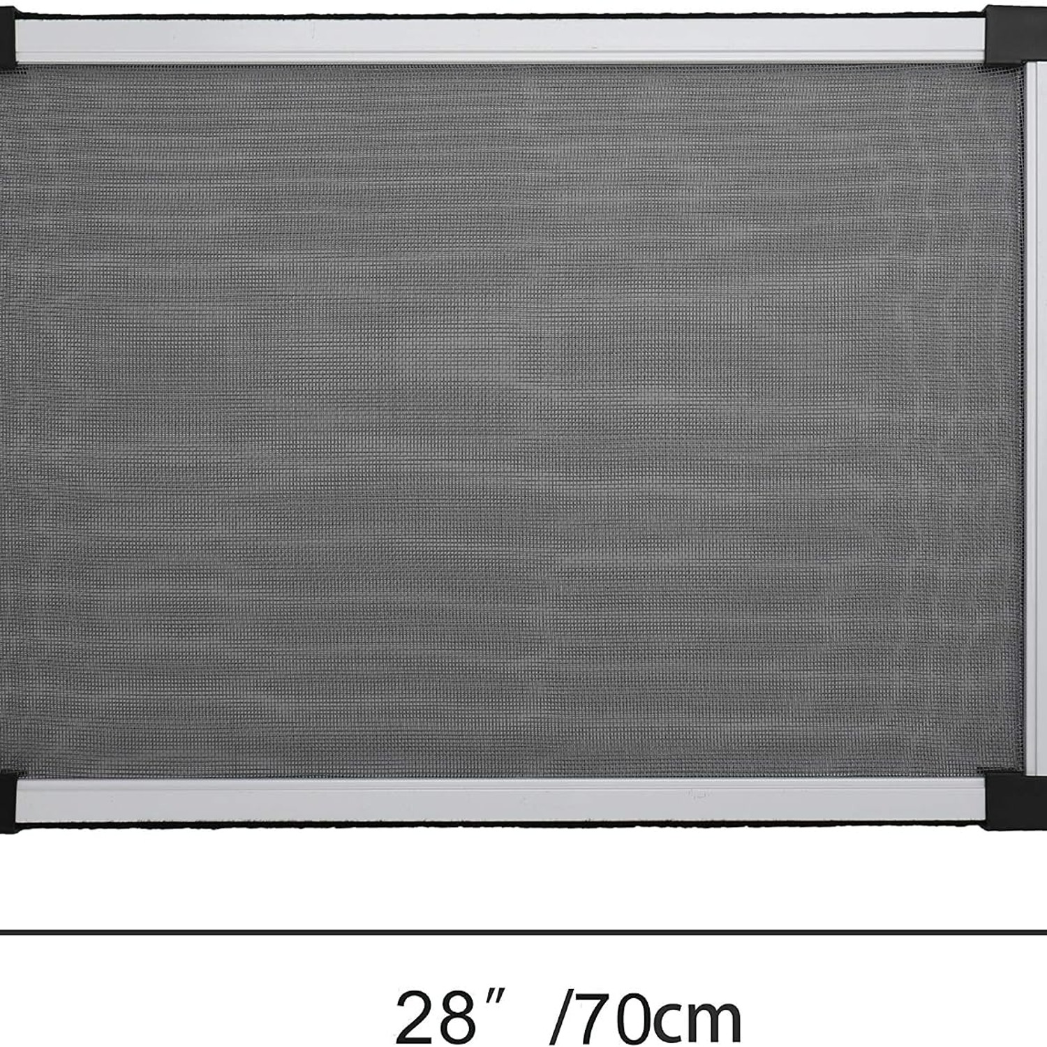 Adjustable Sliding Window Screen, 20 Inch High, Expands 28 to 52 Inches: image 7