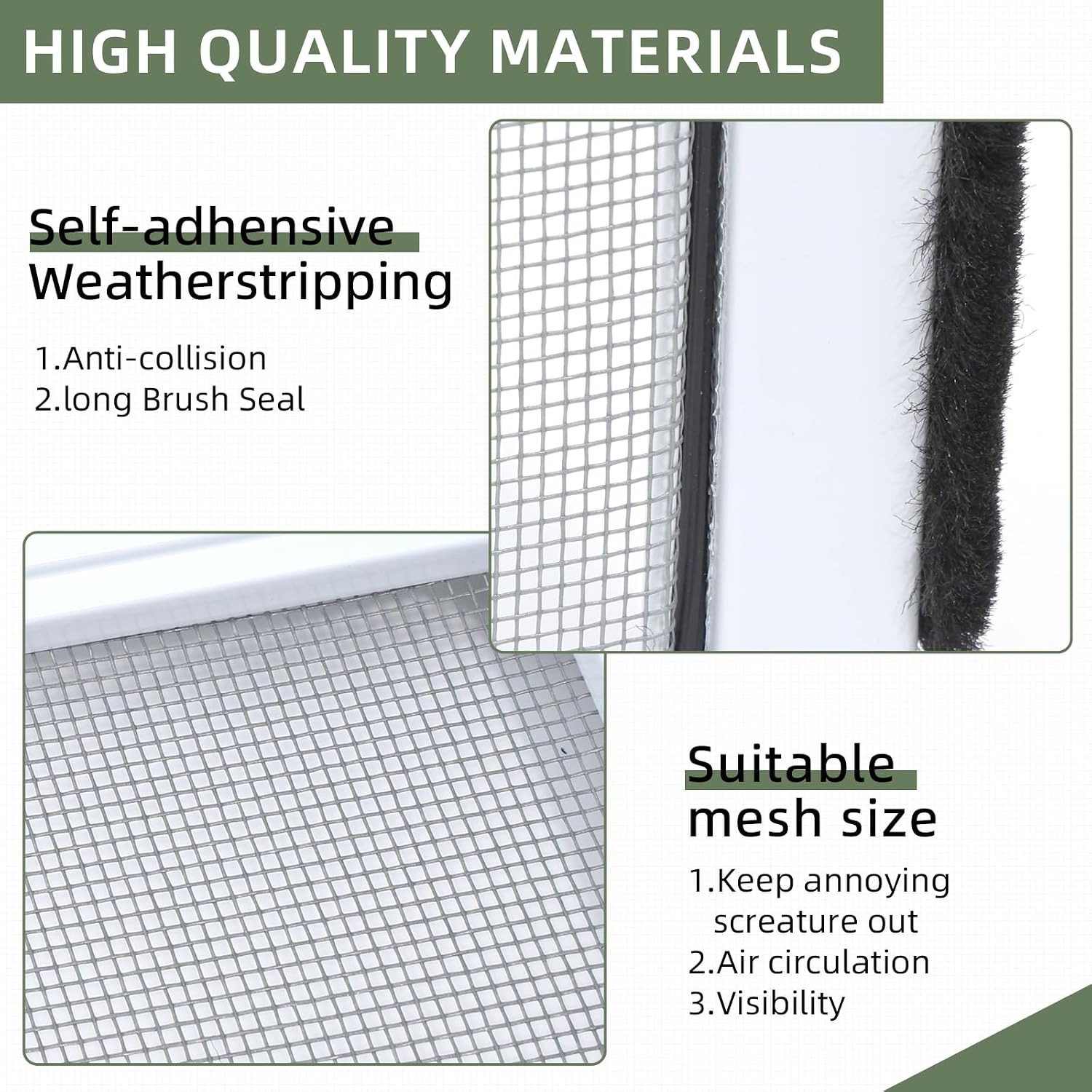 Adjustable Window Screen Small 10 Inch (2 Pack): image 8