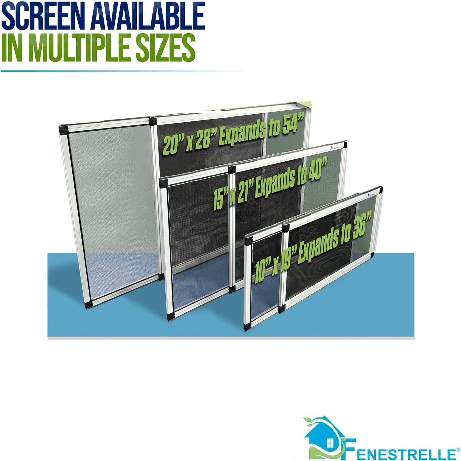 Expandable Window Screen 10 Inch, 2 Pack: image 7