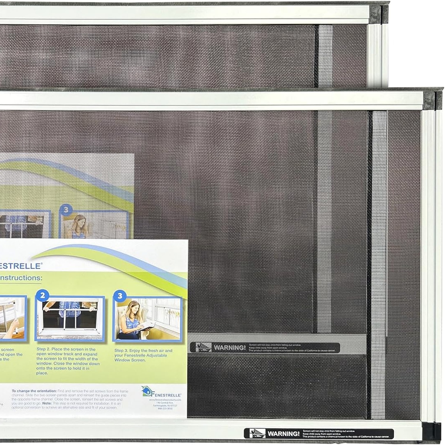 Expandable Window Screen 10 Inch, 2 Pack: image 9