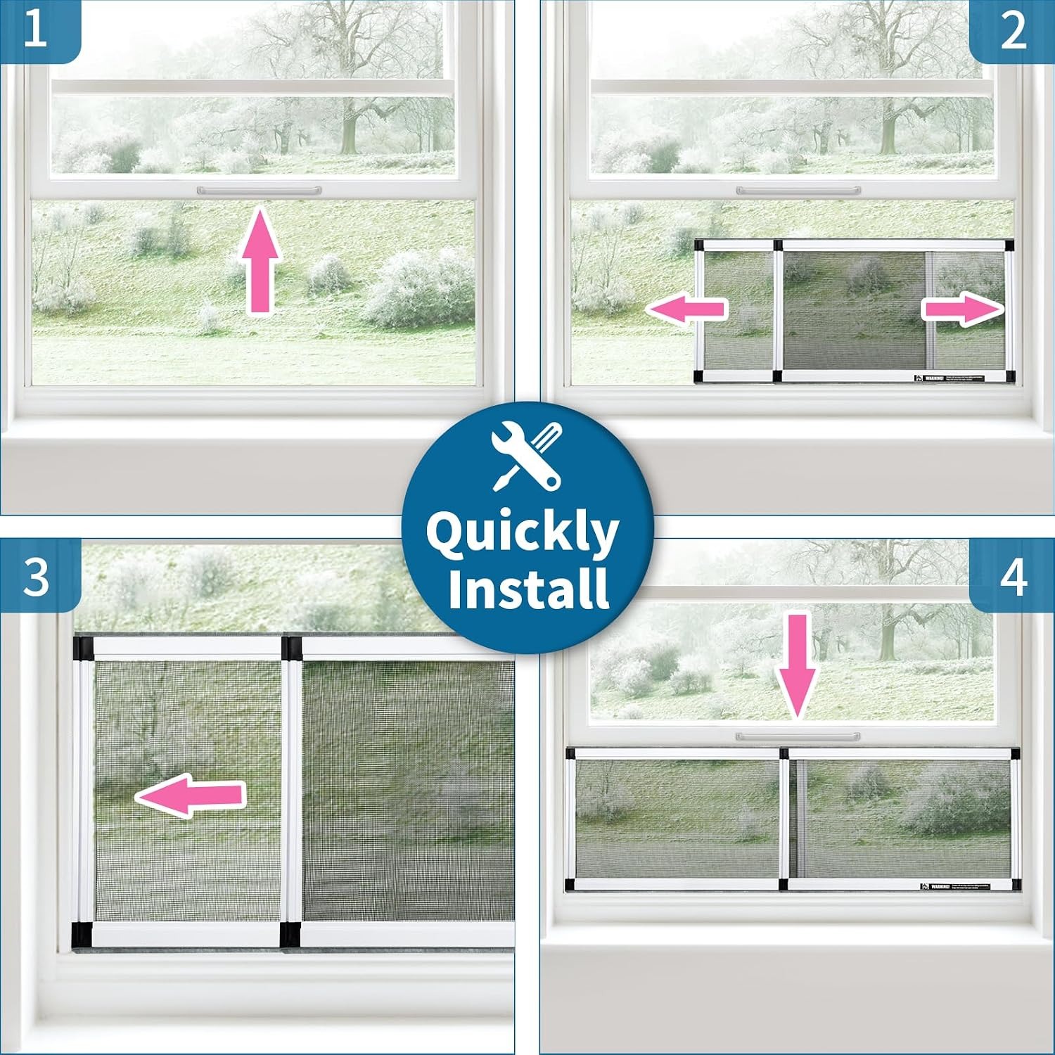Expandable Window Screen Medium 2 Pack: image 9