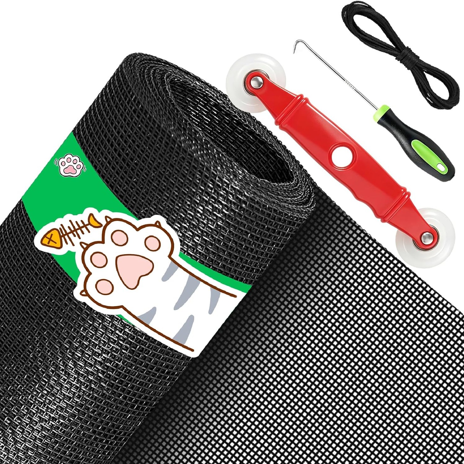 Pet Proof Screen Mesh 39 x 118 Inch Replacement Roll