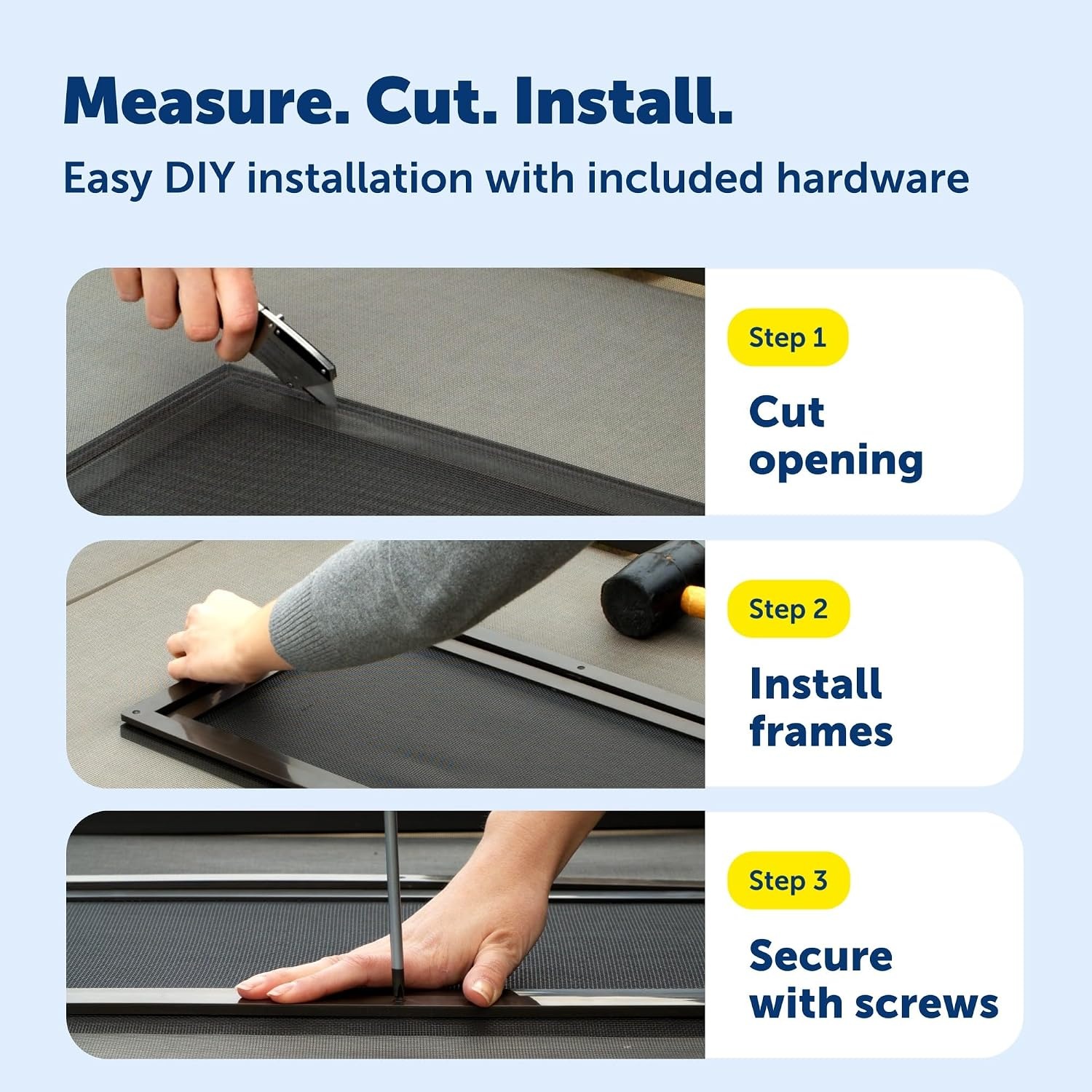 Large Pet Screen Door Insert for Dogs and Cats: image 10